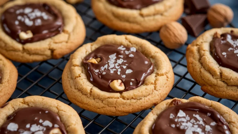 Brown Butter Hazelnut Chocolate Chunk Cookies