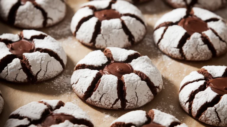 Chocolate Crinkle Cookies