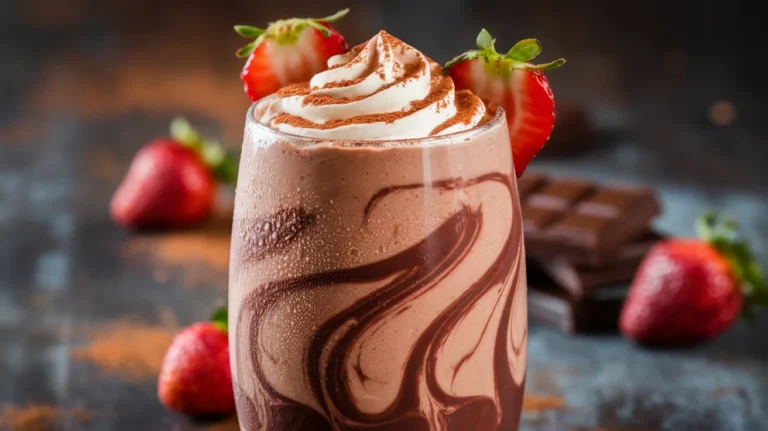 Chocolate Strawberry Smoothie