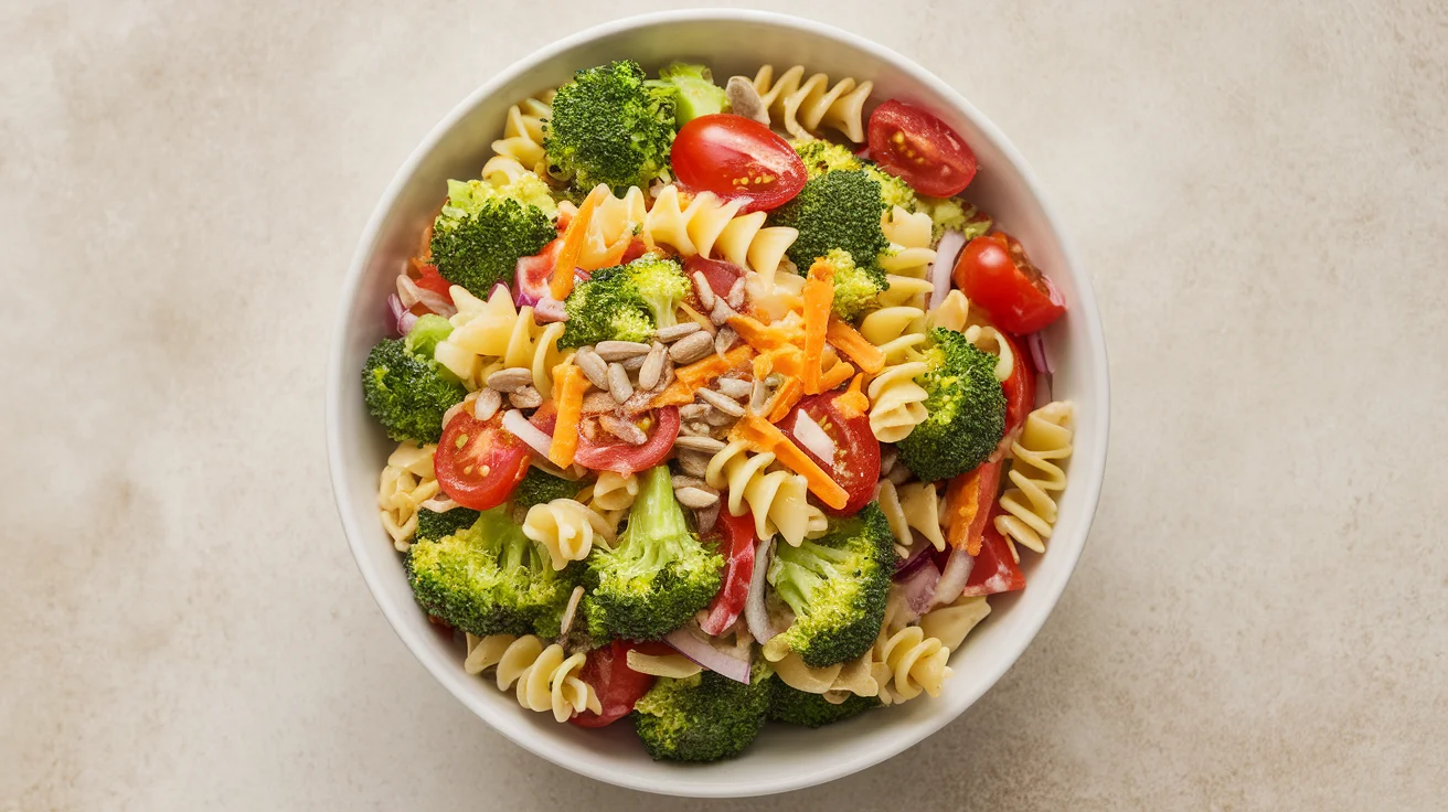Fresh Broccoli Pasta Salad