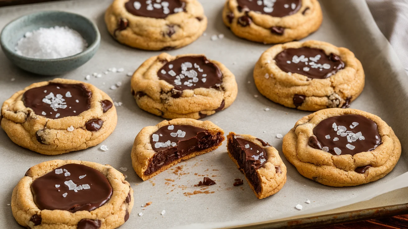 Brown Butter Sea Salt Chocolate Chip Cookies