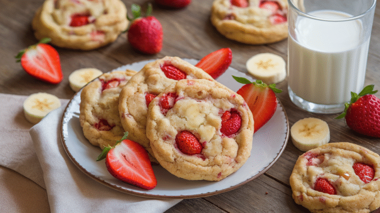 Strawberry Banana Cookies