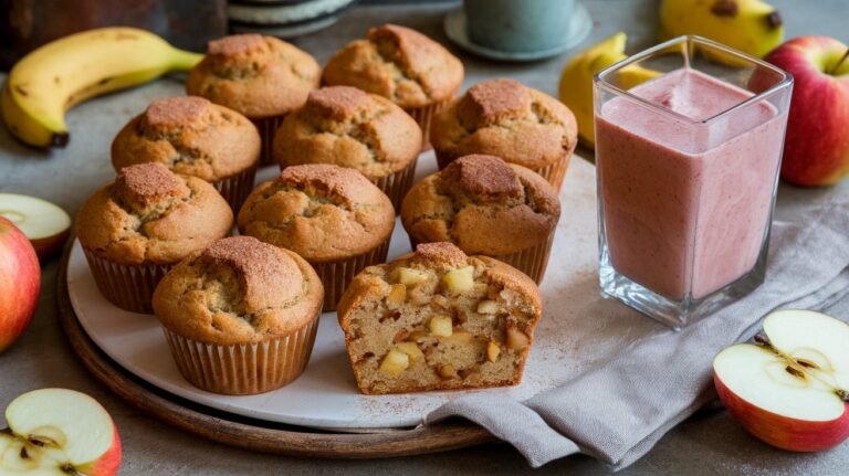 yogurt banana oatmeal muffin