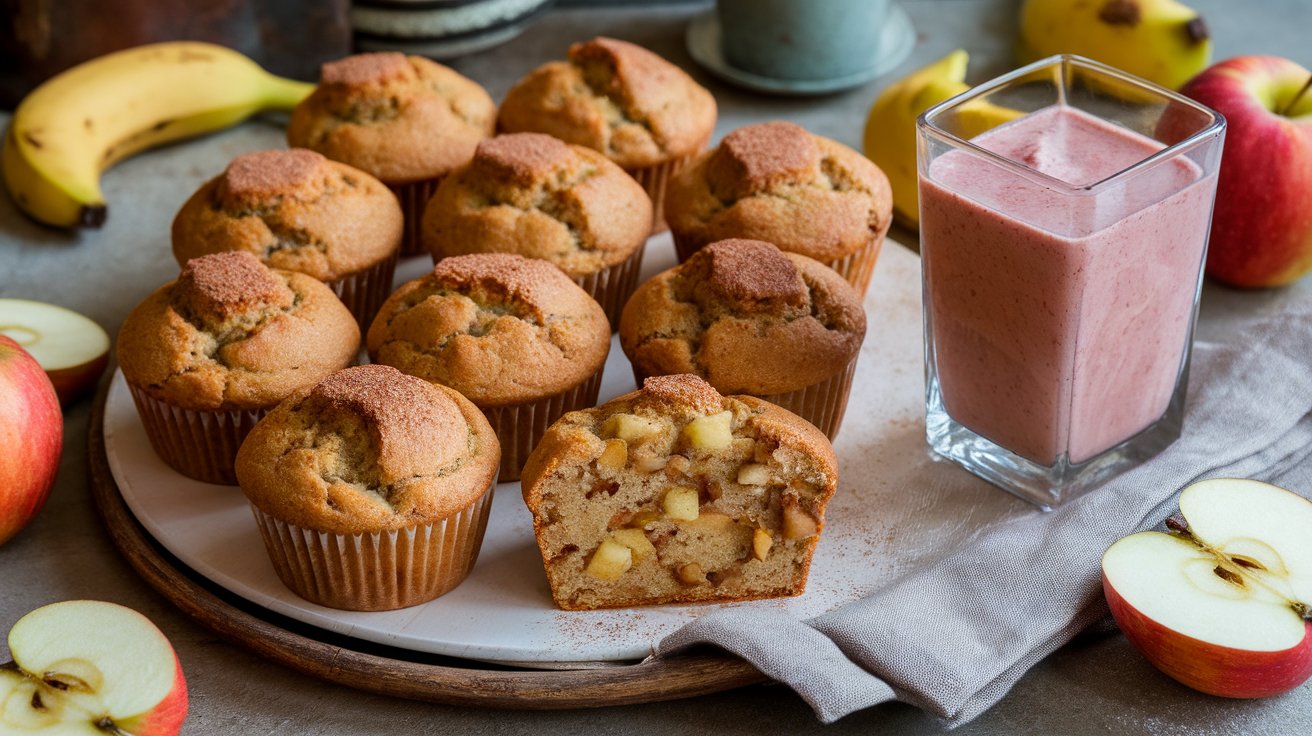 yogurt banana oatmeal muffin