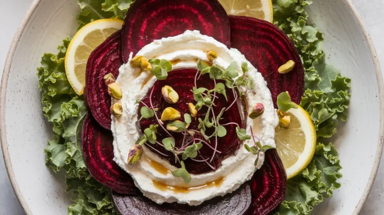 Roasted Beet & Whipped Feta Crunch Salad