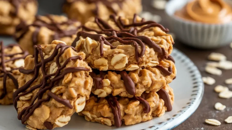 5-Ingredient No-Bake Peanut Butter Cookies for Busy Days