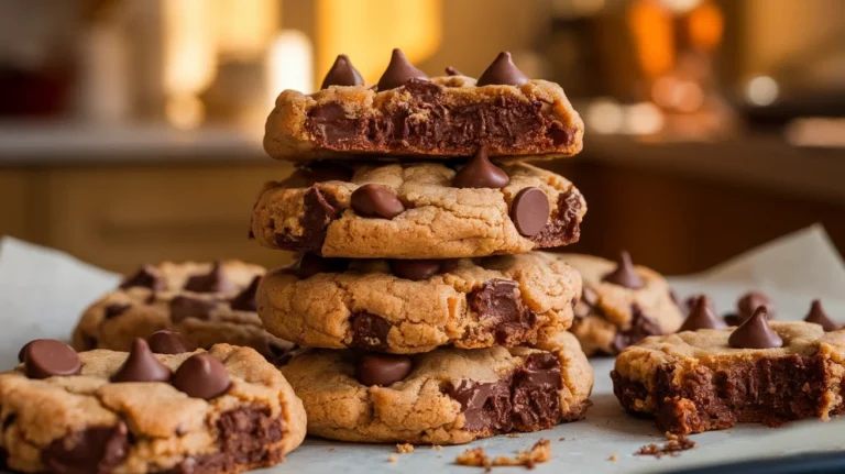 One-Bowl Peanut Butter Chocolate Cookies