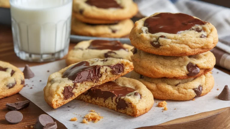 Extra Chewy Brown Butter Chocolate Chip Cookies