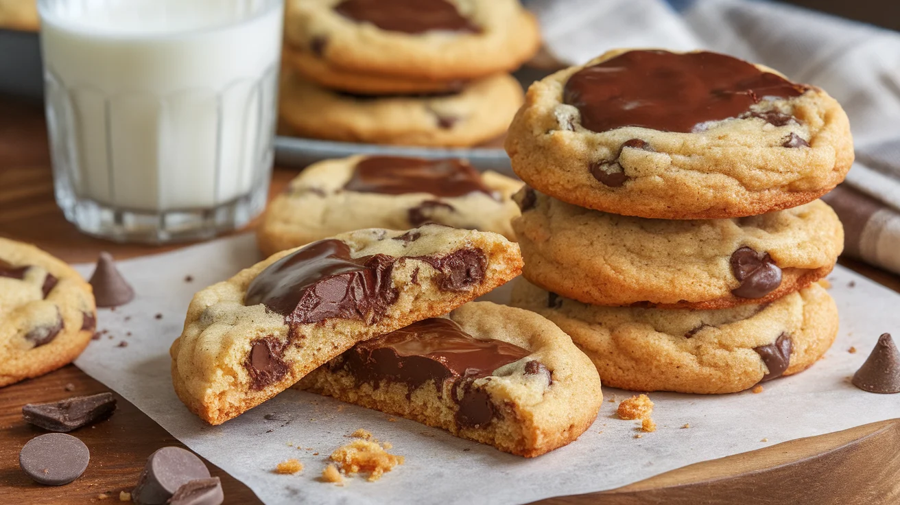 Extra Chewy Brown Butter Chocolate Chip Cookies