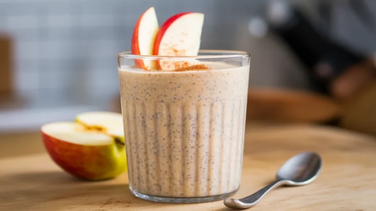 Apple Cinnamon Oat Breakfast Smoothie