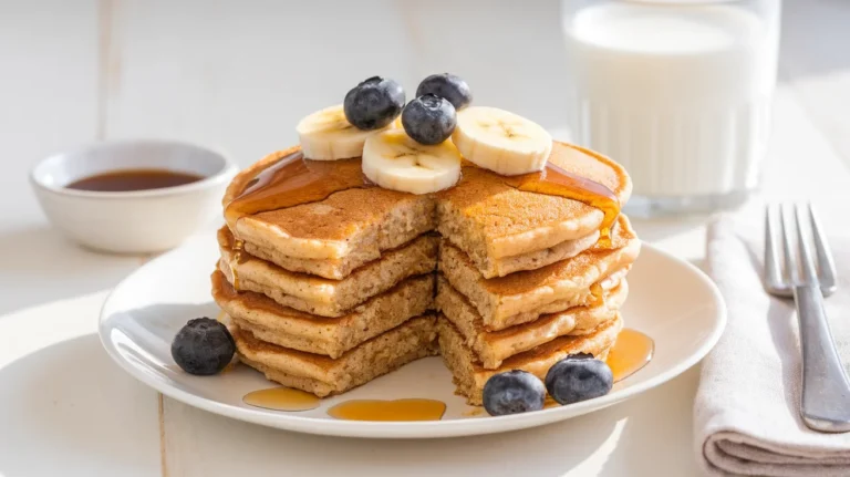 Blender Oat Pancakes for a Quick, Clean-Eating Morning