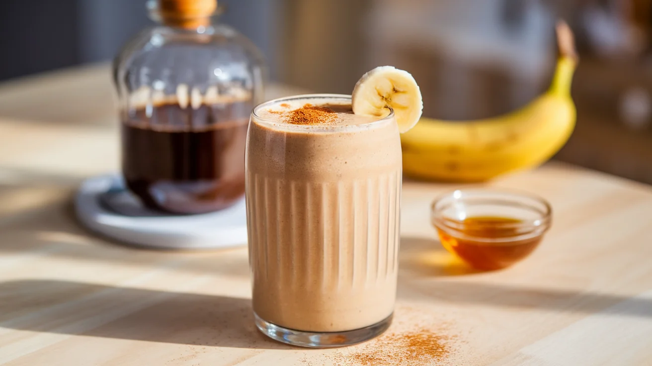 Creamy Morning Coffee Smoothie with Banana