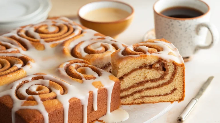 Easy Cinnamon Roll–Style Coffee Cake