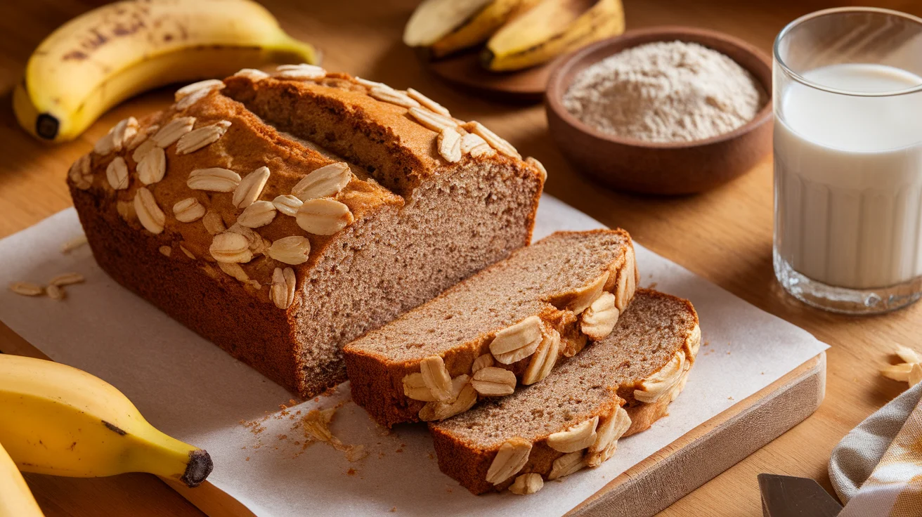 Easy Dairy-Free Oat Flour Banana Bread for Everyday Baking