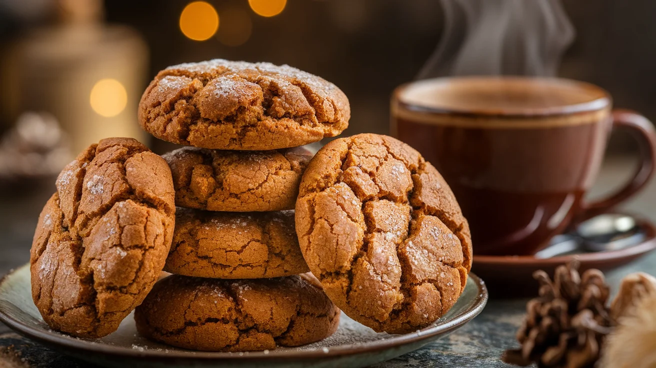 Gingerbread Latte Cookies