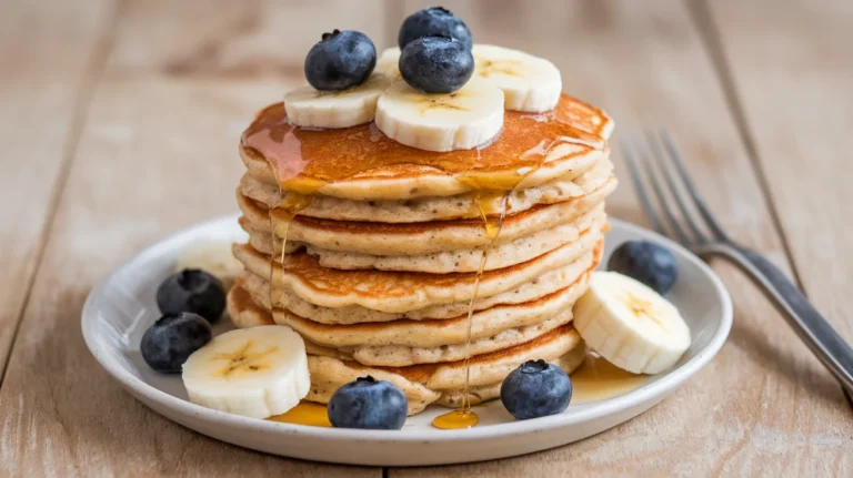 Healthy Banana Oat Pancakes for a Power Breakfast