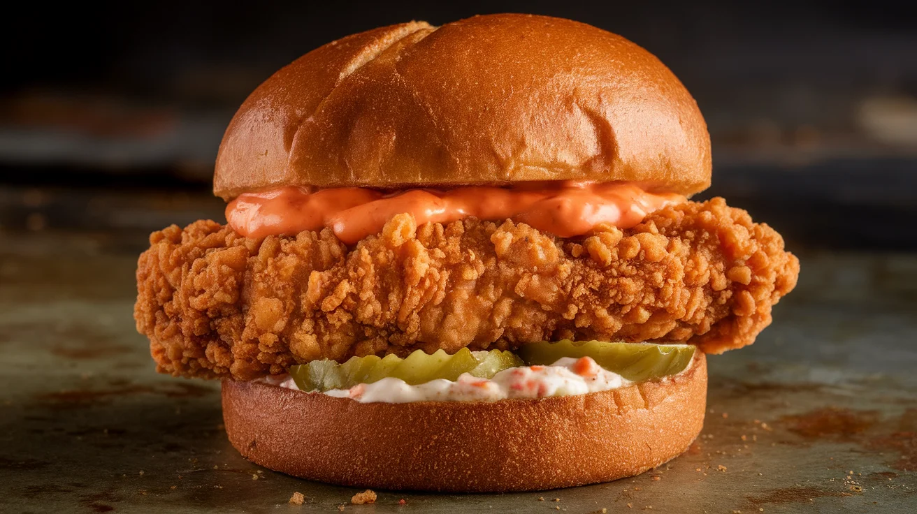 Spicy Crispy Fried Chicken Sandwich