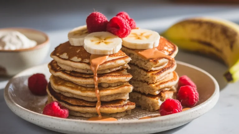 Almond Flour Banana Pancakes – Light, Grain-Free & Easy