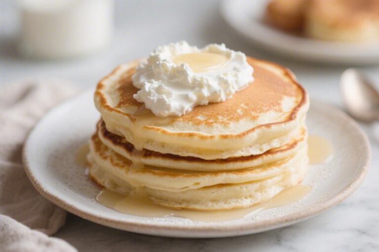 Creamy Ricotta Pancakes: Light, Fluffy & Perfect for Breakfast