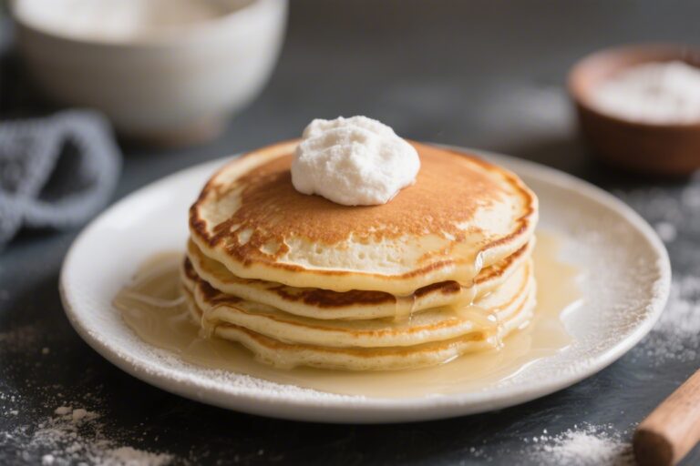 How to Make Vegan Pancakes with Baking Powder (Super Fluffy!) – Easy, Reliable, and Delicious