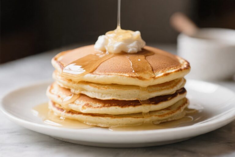 Homemade Pancakes That Are Soft, Thick, and Delicious – A Cozy Breakfast Favorite