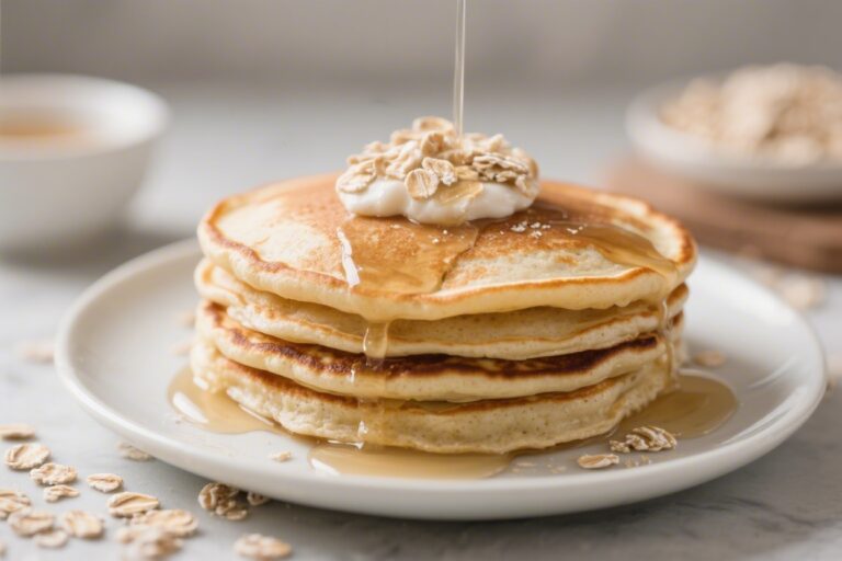 Fluffy Oatmeal Pancakes You Can Make in Minutes – Quick, Cozy, and Satisfying