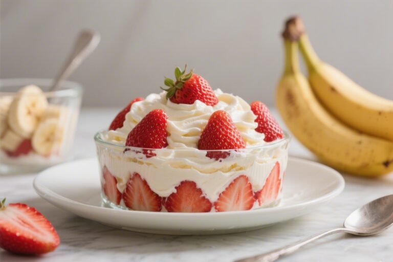 Easy No-Bake Strawberry Banana Pudding Recipe You’ll Love – Simple, Fresh, and Creamy