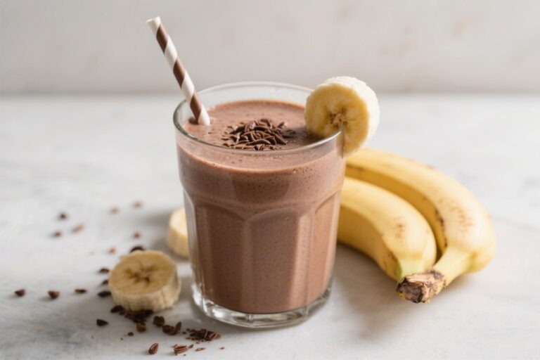 Best Chocolate Banana Protein Smoothie for Energy Boost – Quick, Creamy, and Satisfying