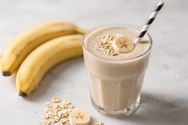 Creamy Banana Oat Smoothie for Quick Breakfast Energy – A Simple, Satisfying Start
