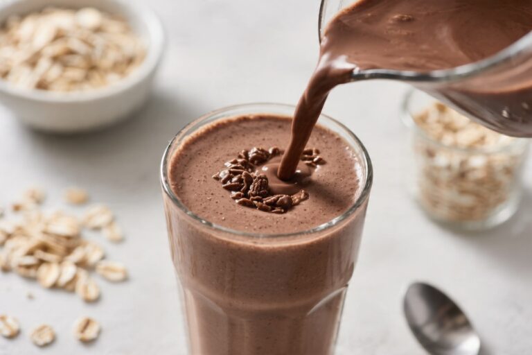 How to Make a Creamy Chocolate Oat Smoothie in Minutes – A Quick, Satisfying Treat